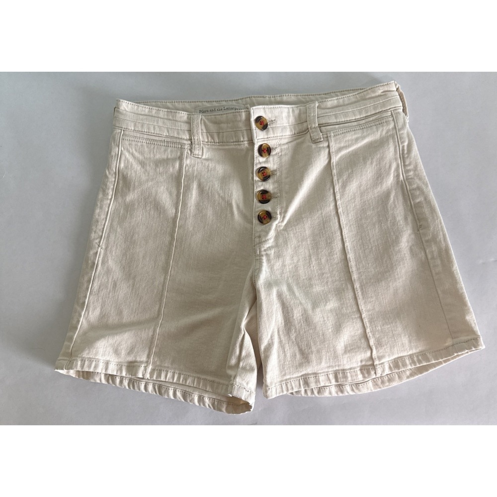 Pilcro And The Letterpress Anthropologie Womens Boyfriend Shorts Size 27 Slim